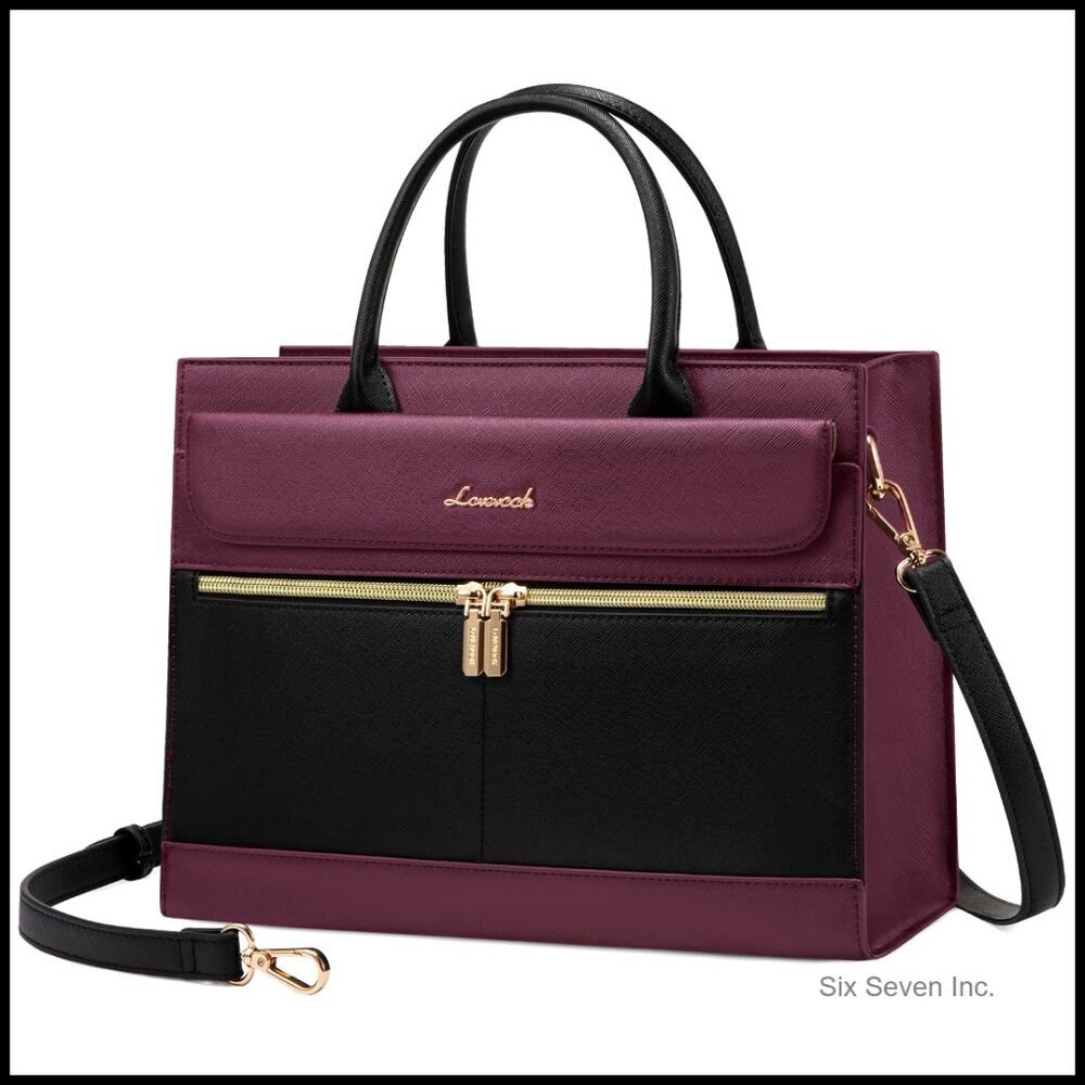 Leather Shoulder Bag Tote Satchel Crossbody Top Handle Purse Versatile Chic